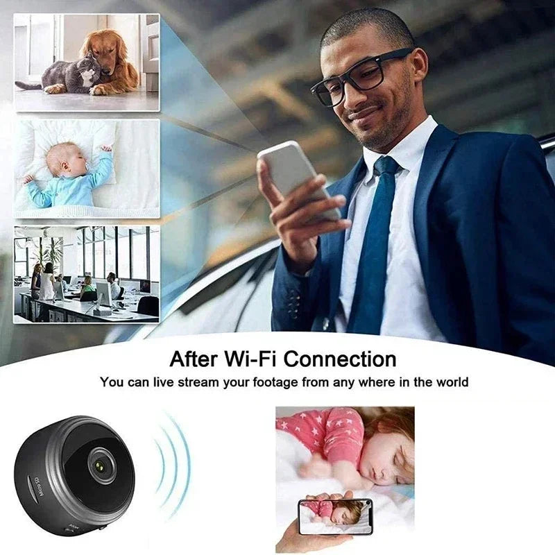 A9 Mini WiFi Wireless Camera Security Protection Remote Video Surveillance Smart Home Monitoring Camcorder