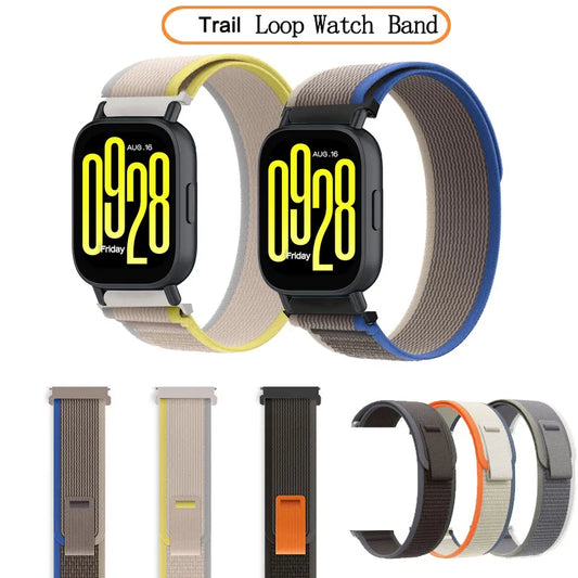 Trail Loop Watch Band Nylon Strap For Redmi Watch 5 Active Watch5 lite Replacement with Smart Watchband